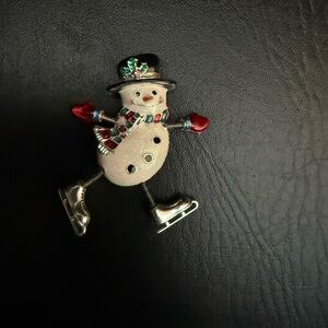 Like New, Holiday Snowman Pin